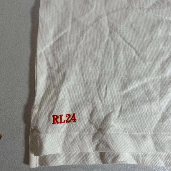 New New Polo Ralph Lauren White USA Polo Sz 4 / 4T boys - Picture 5 of 10